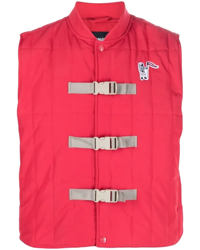 Billionaire Boys Club Weste mit Logo-Patch - Rot Rot