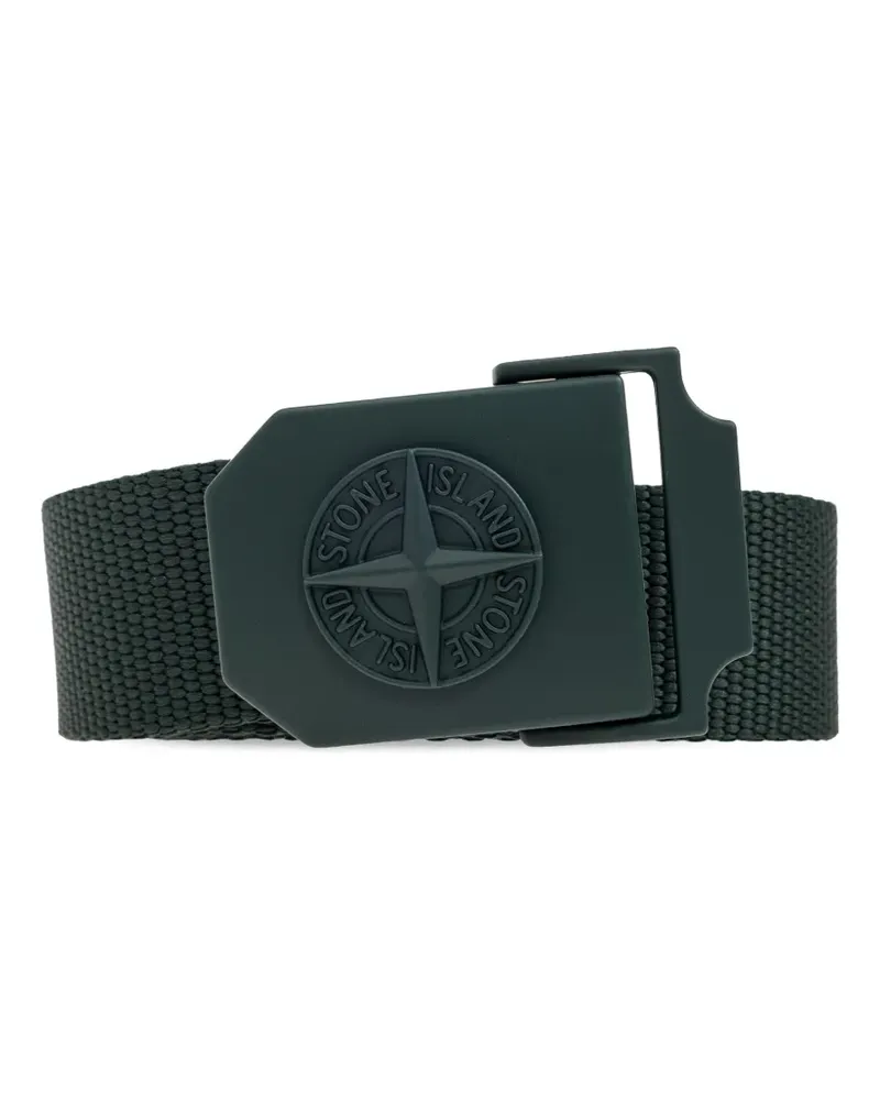 Stone Island Gürtel mit Kompass-Schnalle - Grün Grün