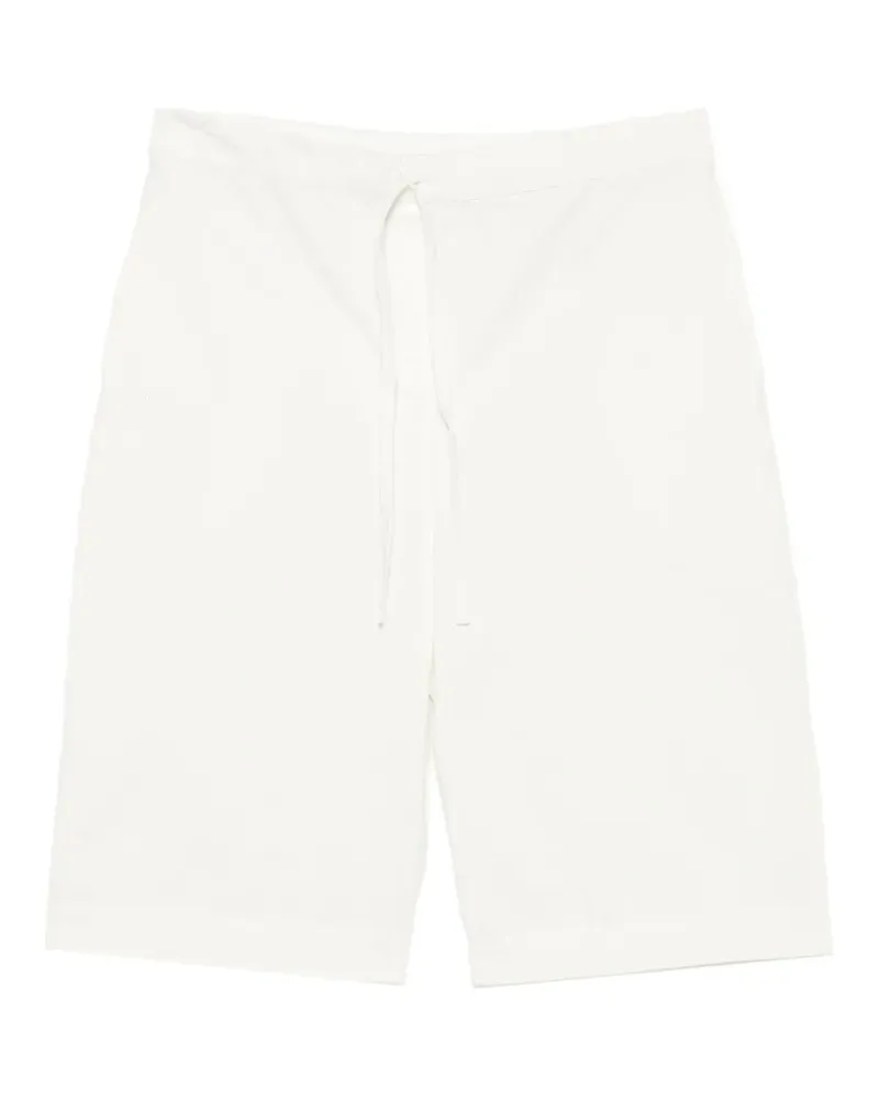 The Row Faldra drawstring-waist knee-length shorts - Weiß Weiß