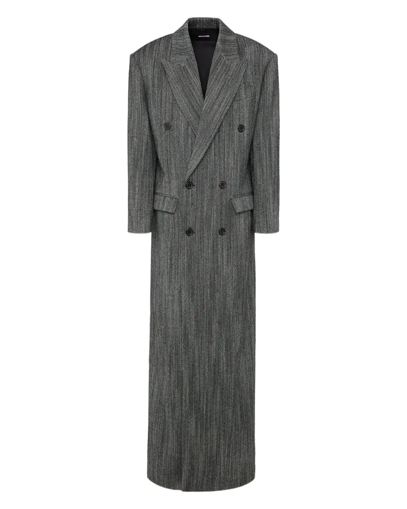 Dsquared2 x Magliano Luca's Mantel - Grau Grau