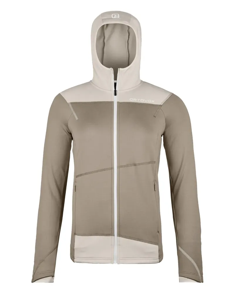 Ortovox Kapuzenjacke mit Einsätzen - Nude Nude