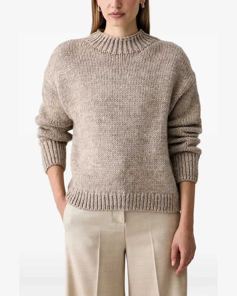 JOOP! Grob gestrickter Pullover - Nude Nude