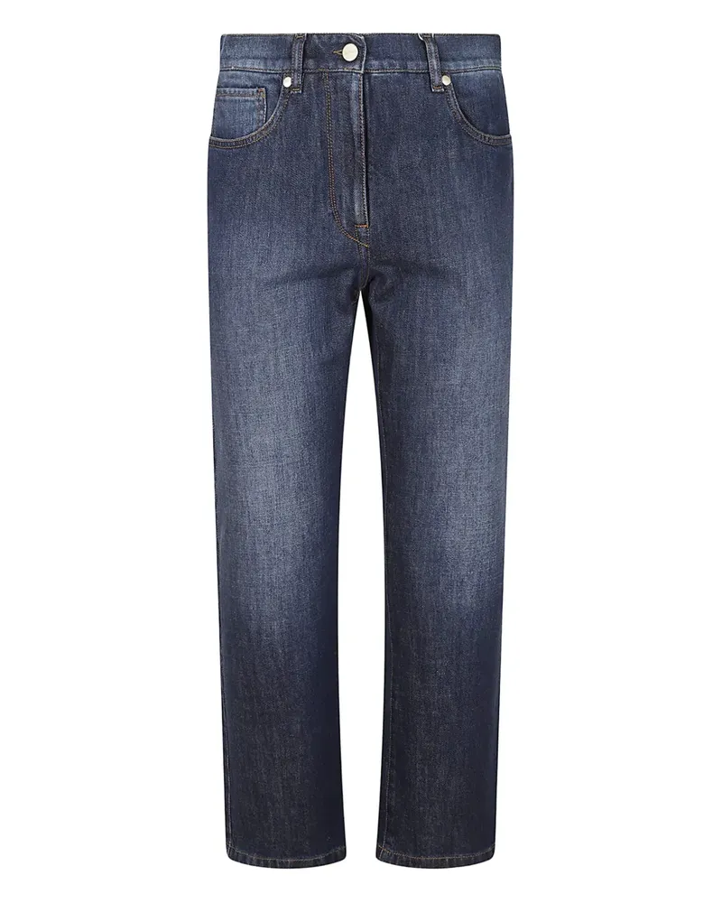 Incotex straight-leg trousers - Blau Blau