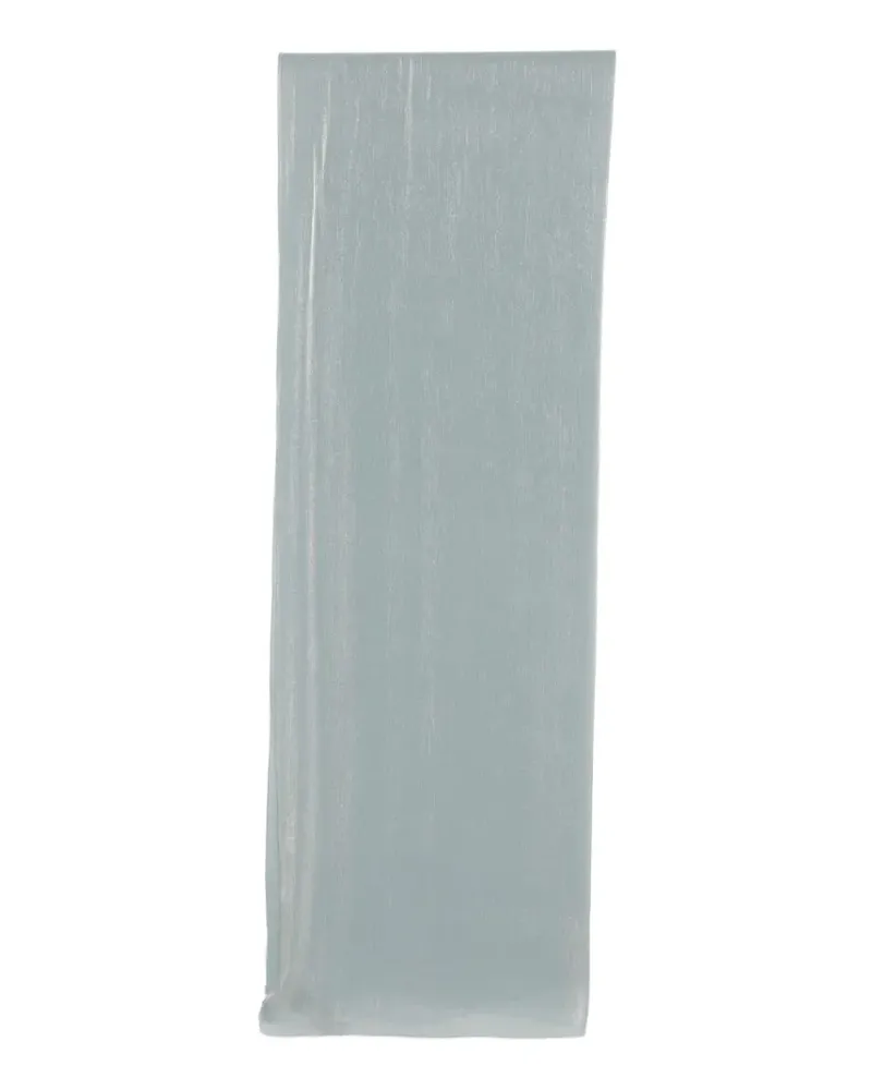 Emporio Armani Gemusterter Schal - Blau Blau