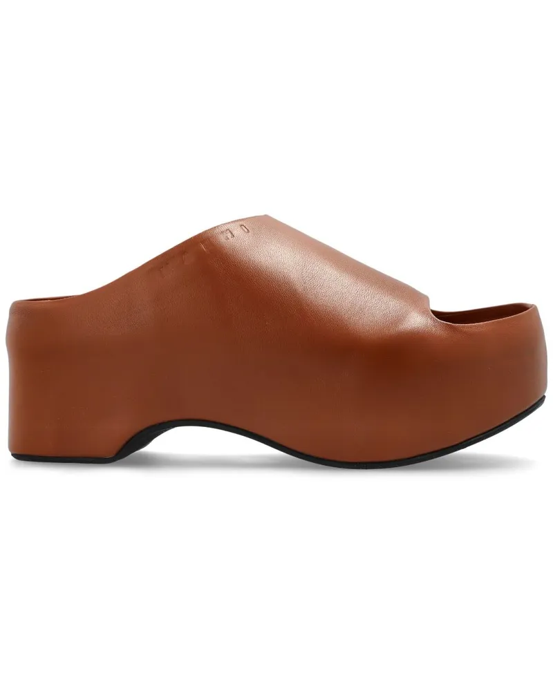 Marni Klassische Mules - Braun Braun