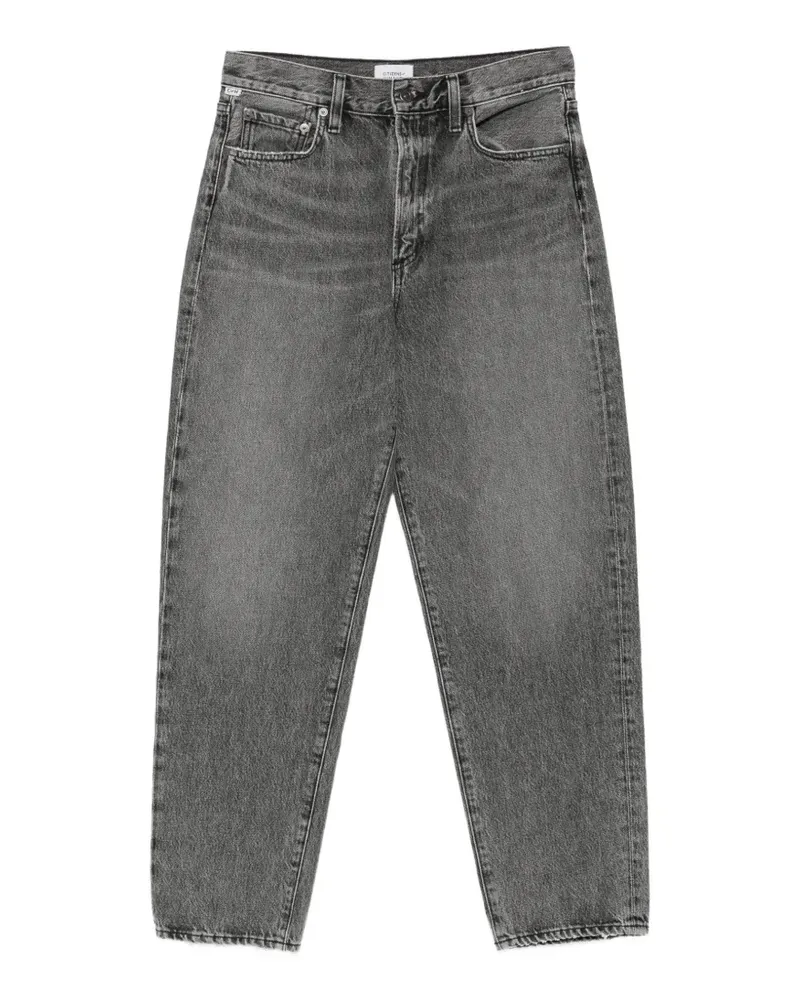 Citizens of humanity Ausgeblichene The Taper Barrel-Leg-Jeans - Grau Grau