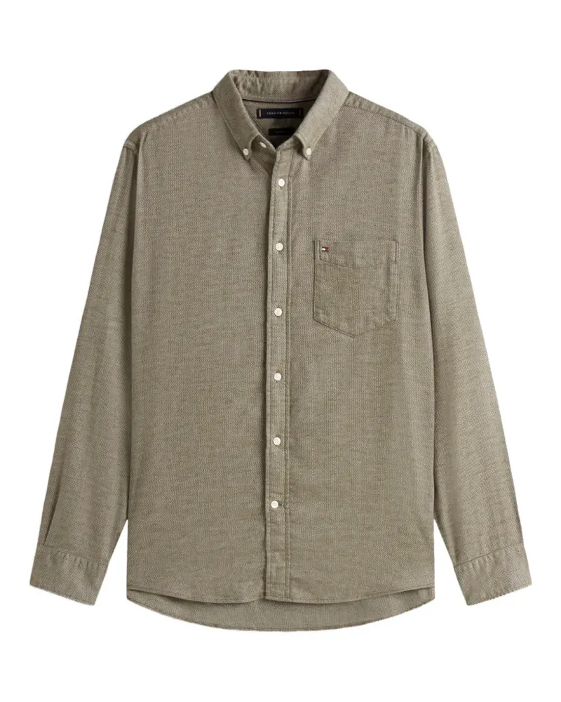 Tommy Hilfiger button-down chest-pocket shirt - Grün Grün
