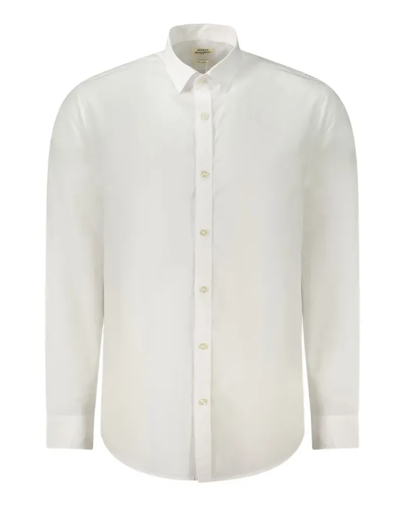 Guess long-sleeve cotton shirt - Weiß Weiß