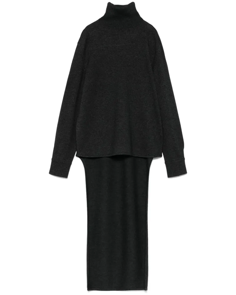 Givenchy Pullover mit asymmetrischem Saum - Grau Grau