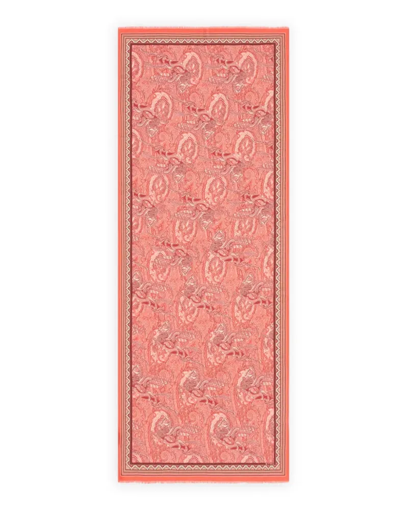 Etro paisley scarf - Orange Orange