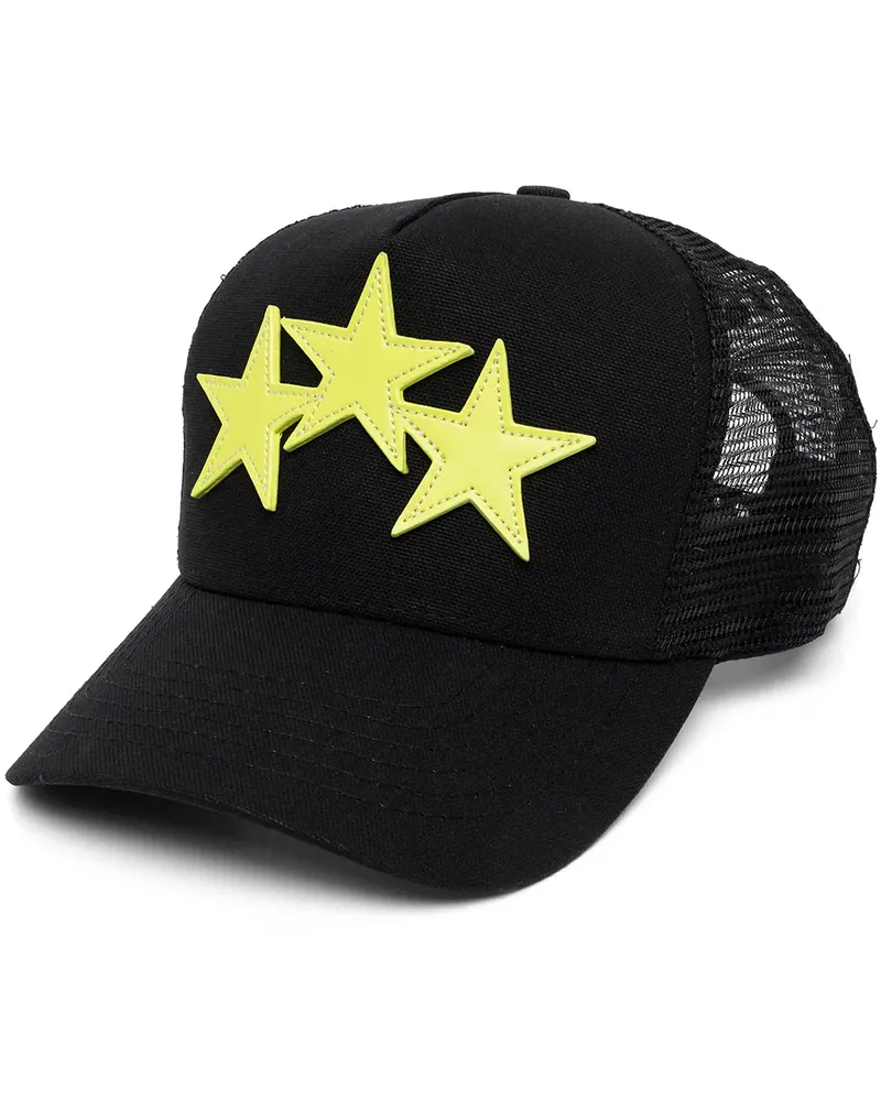 Amiri Baseballkappe mit Sternmotiv - Schwarz Schwarz