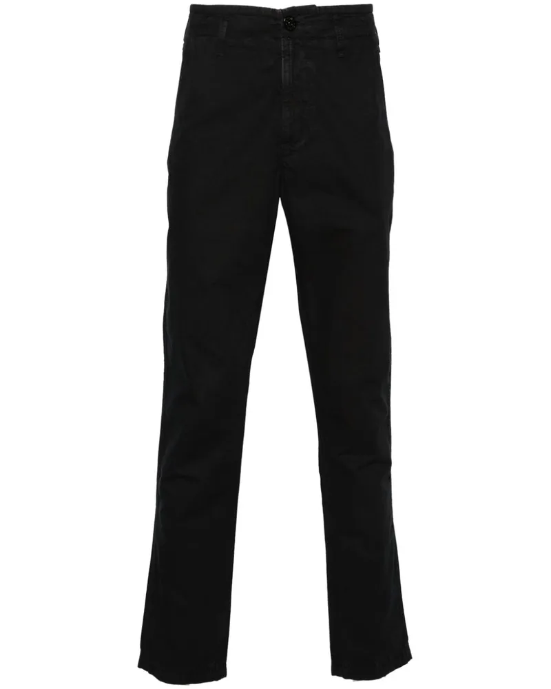 Stone Island Chino mit Logo-Patch - Blau Blau