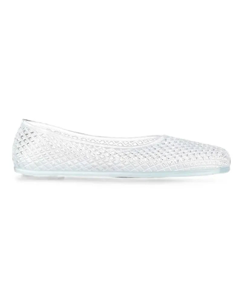 Ancient Greek Sandals Iro Ballerinas aus Mesh - Weiß Weiß