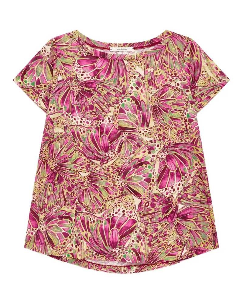 Maliparmi Summer Nomade shell-patterned T-shirt - Rosa Rosa