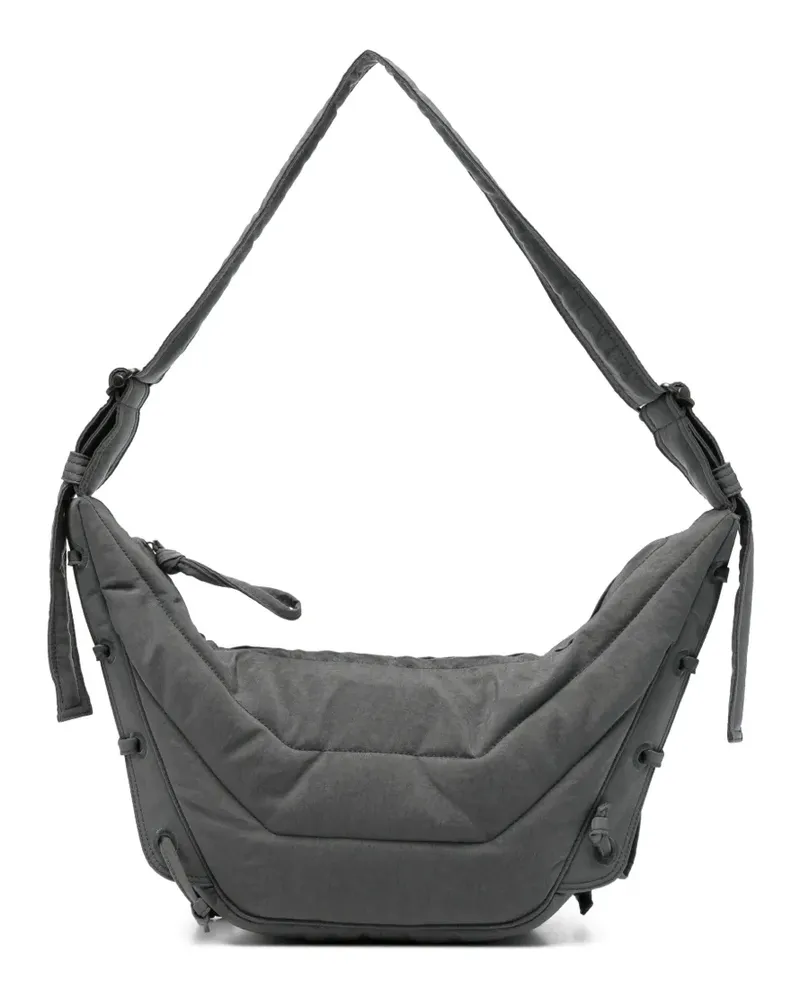 Christophe Lemaire Kleine Soft Game Schultertasche - Grau Grau