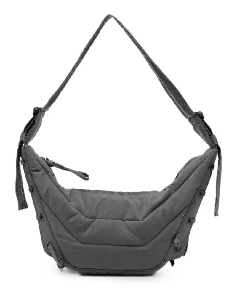 Christophe Lemaire small Soft Game shoulder bag - Grau Grau
