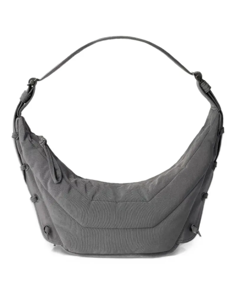 Christophe Lemaire Kleine Soft Game Schultertasche - Grau Grau