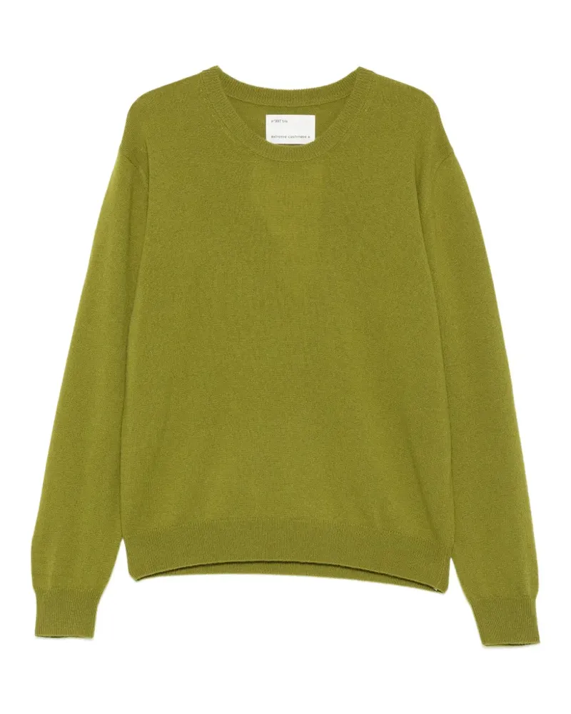 extreme cashmere bis crew-neck sweater - Grün Grün