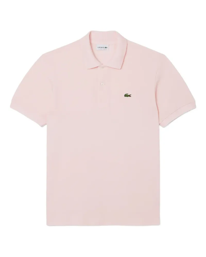 Lacoste Poloshirt mit Logo-Stickerei - Rosa Rosa