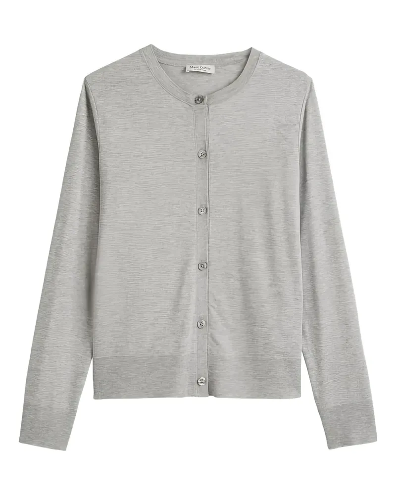 Marc O'Polo Geknöpfter Cardigan - Grau Grau