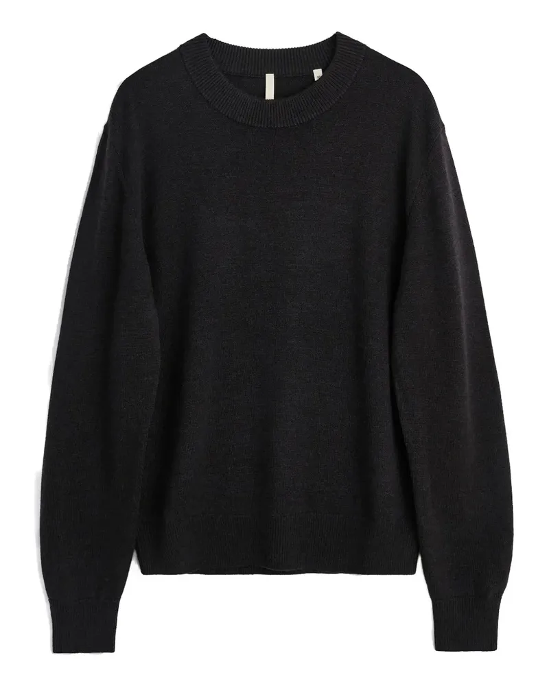 Sunflower crew-neck wool sweater - Braun Braun