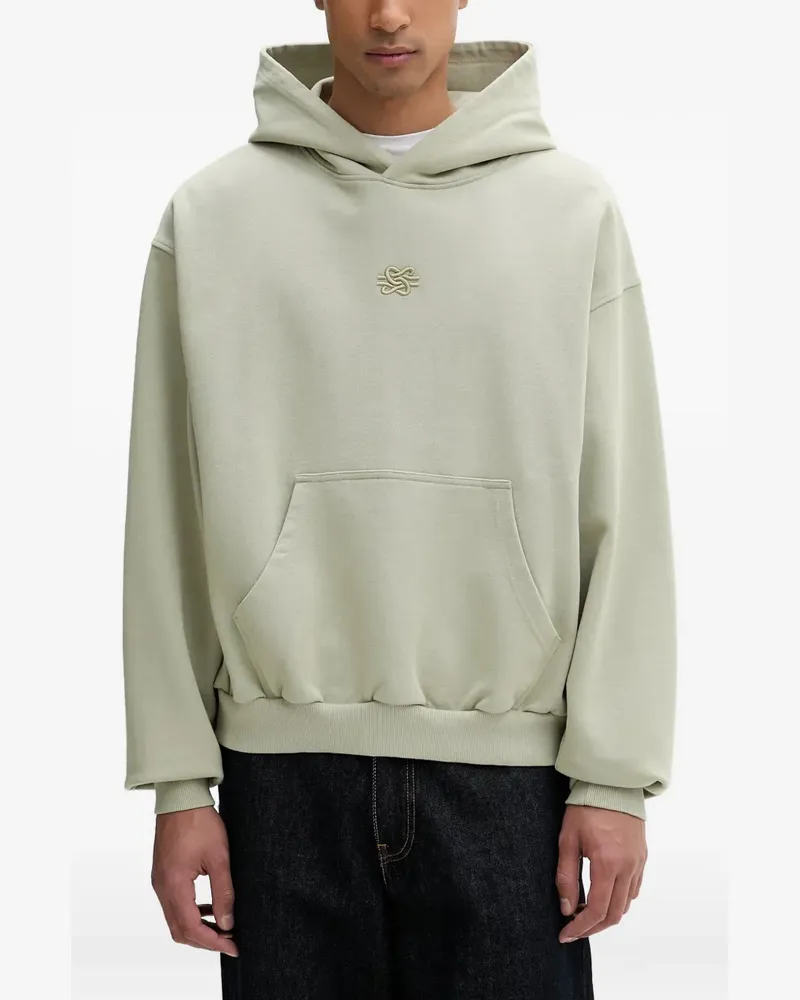 Filling Pieces kangaroo-pocket hoodie - Grün Grün