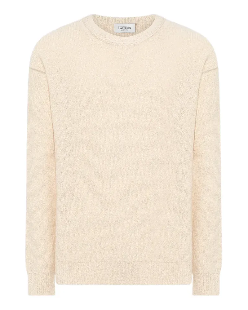 Laneus Pullover mit kastigem Schnitt - Nude Nude