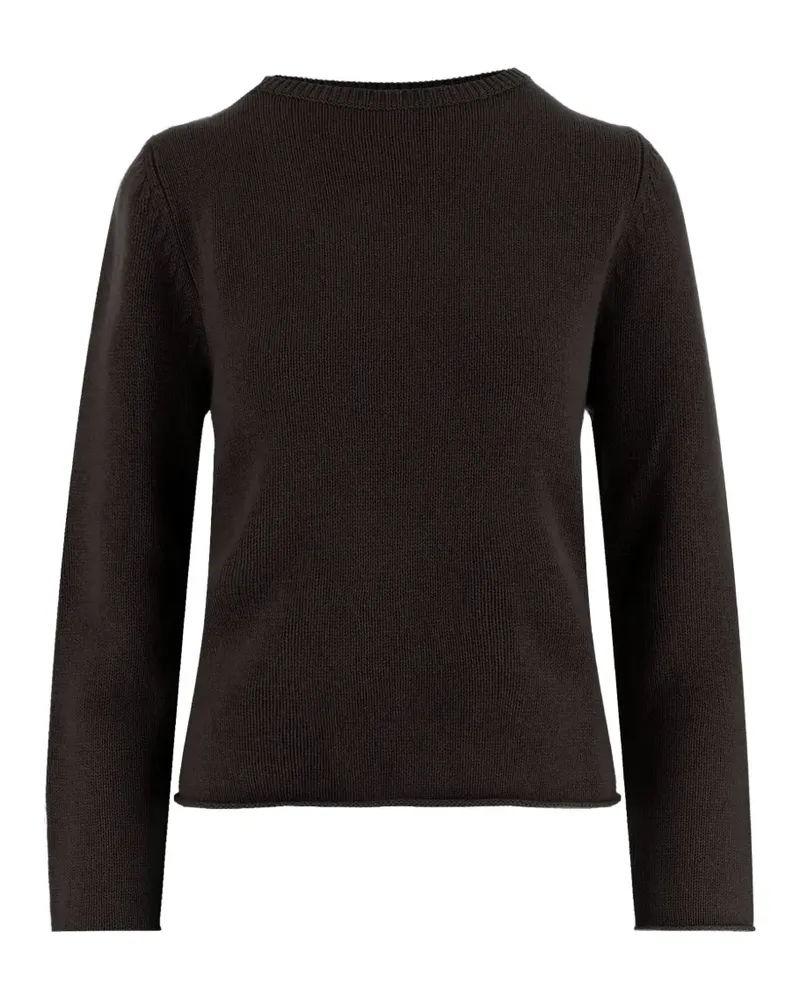 ALLUDE crew-neck cashmere sweater - Braun Braun