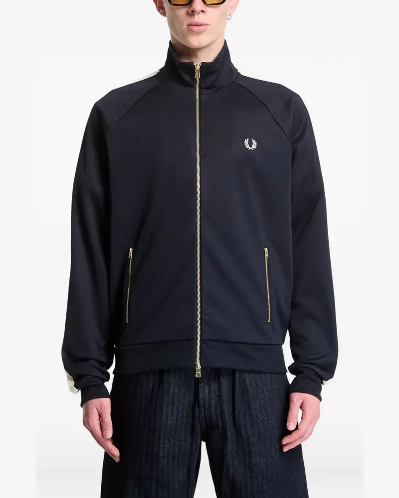 Fred Perry cable-taped sweatshirt - Blau Blau