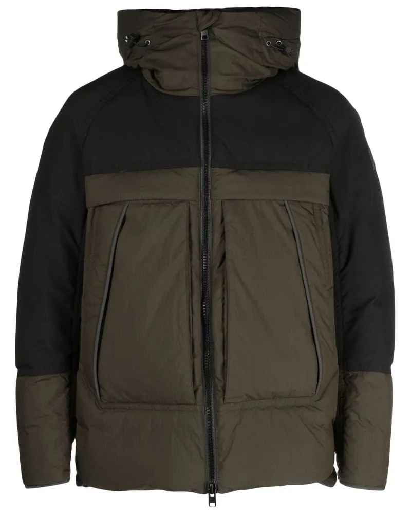 Woolrich Gefütterte Kapuzenjacke Grün