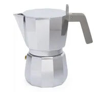 Moka' Espresso-Kaffeemaschine, 1 Tasse - Silber