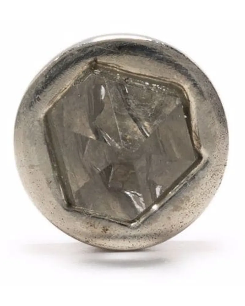 Parts Of Four Herkimer Spike Ohrring - Silber Silber