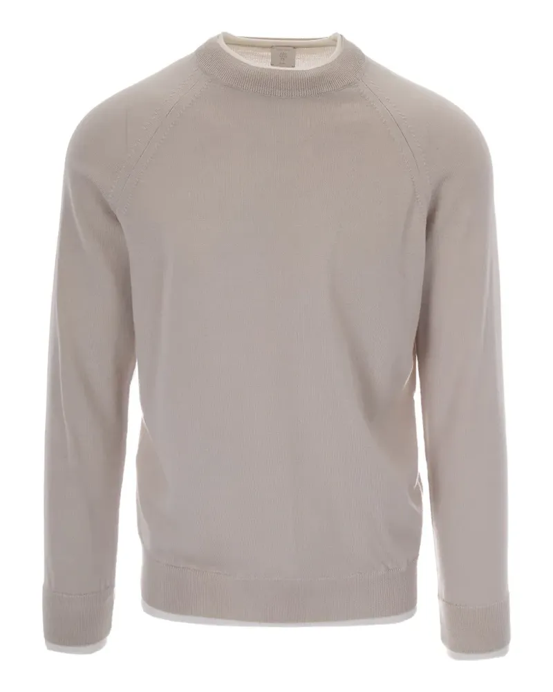 Eleventy Pullover mit Raglanärmeln - Nude Nude