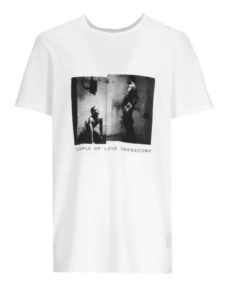 DRKSHDW by Rick Owens Temple Level T-shirt - Weiß Weiß