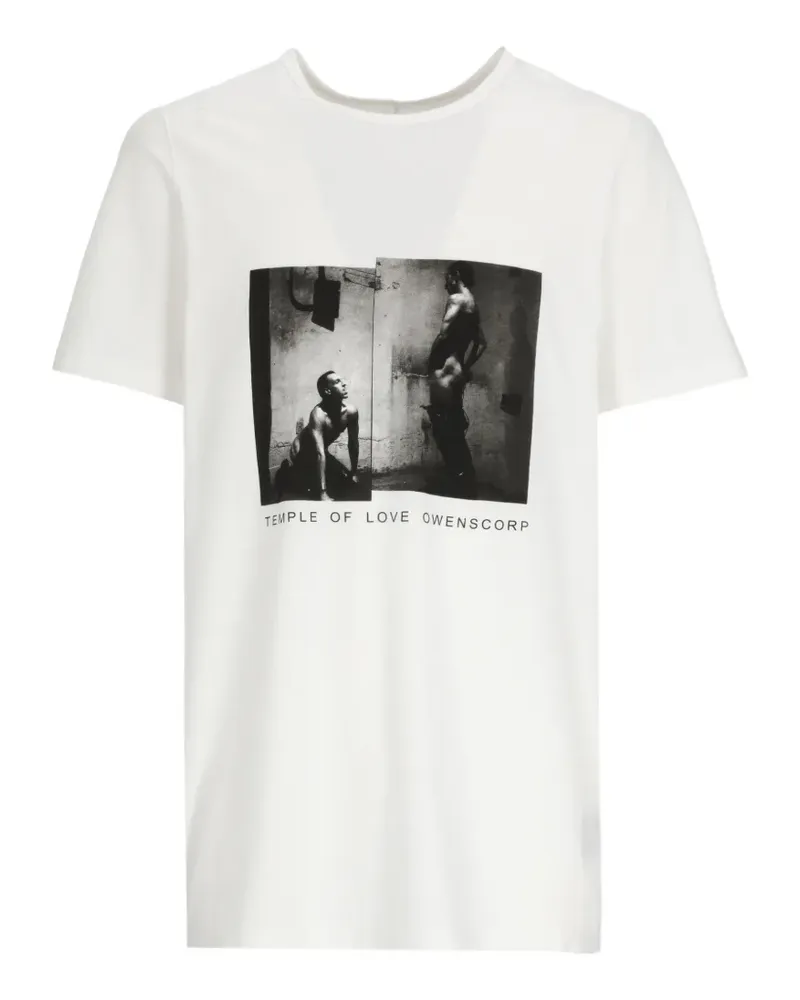 DRKSHDW by Rick Owens Temple Level T-shirt - Weiß Weiß