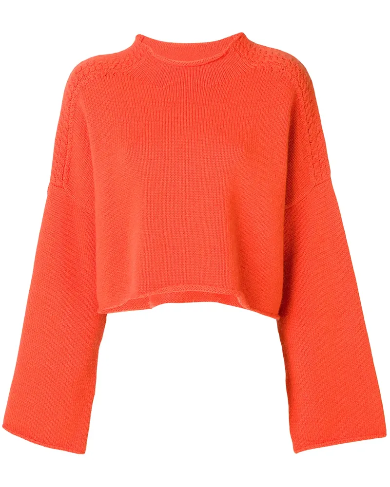 J.W.Anderson Pullover mit Zopfmuster - Gelb Gelb