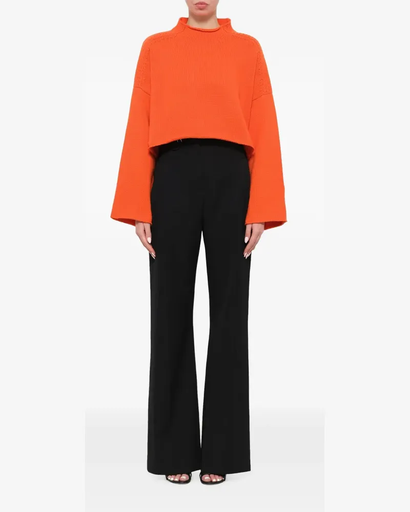 J.W.Anderson Pullover mit Zopfmuster - Orange Orange