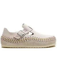 Birkenstock x Kith London Braided Birch Clogs Nude