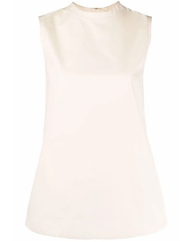 Jil Sander Ausgestelltes Top - Nude Nude