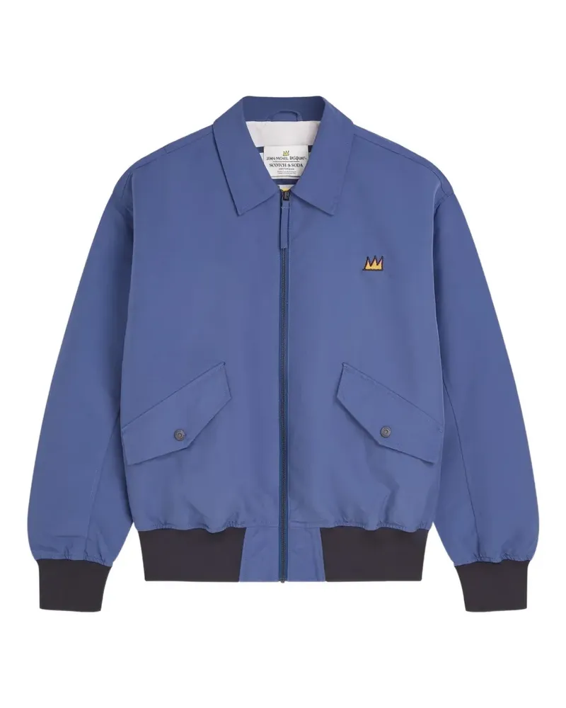 Scotch&Soda x Basquiat Souvenir jacket - Blau Blau