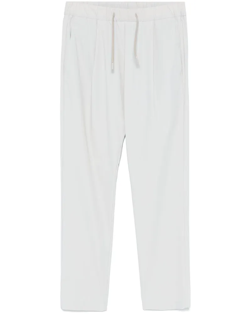 Herno Jogginghose mit Tapered-Bein - Grau Grau