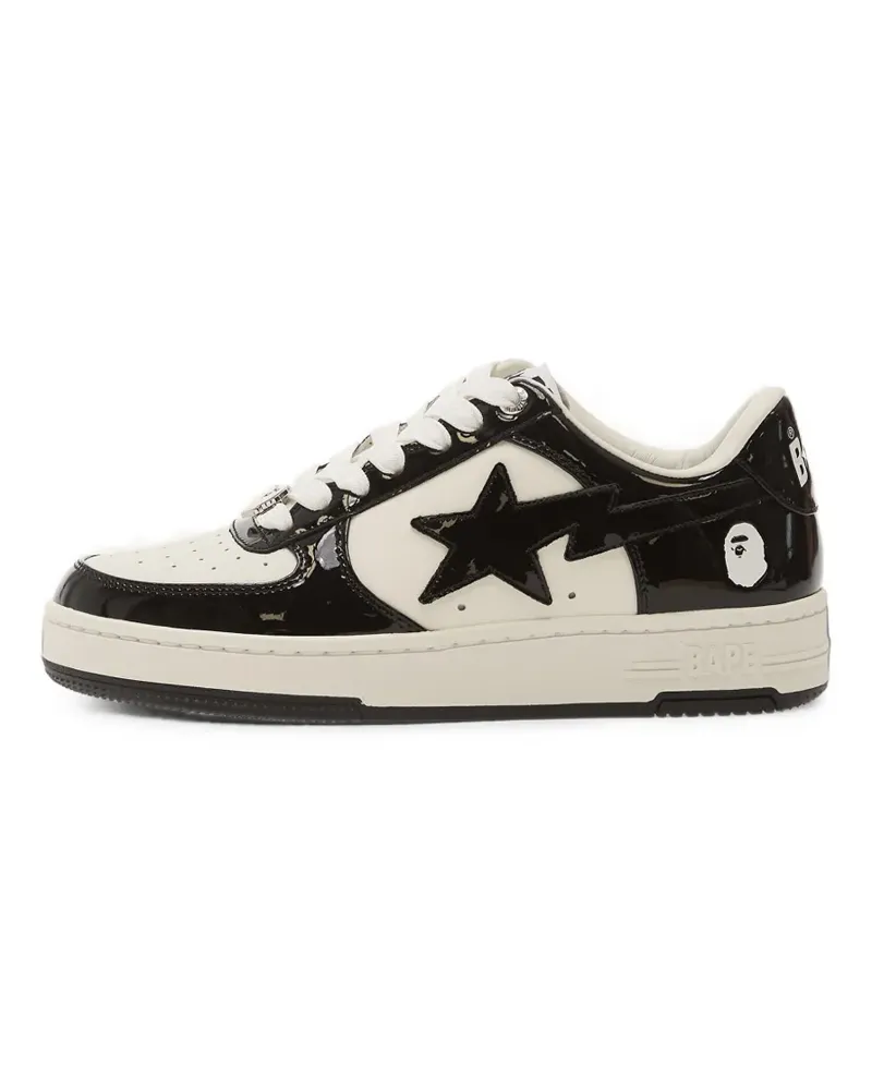 BAPE Sta #1 Sneakers aus Leder - Schwarz Schwarz