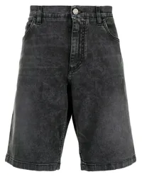 Dolce & Gabbana Jeans-Shorts mit Stone-Wash-Effekt Grau