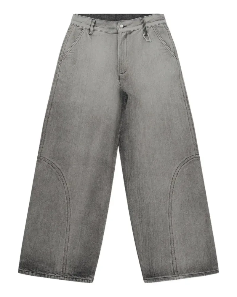 Heliot Emil Basalt Jeans - Grau Grau