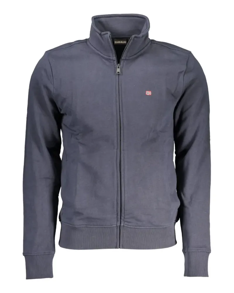 Napapijri zip-up high-neck sweatshirt - Blau Blau