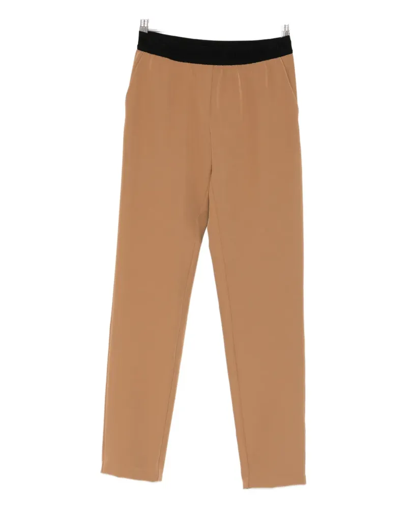 Ermanno Scervino elastic-waits trousers - Braun Braun