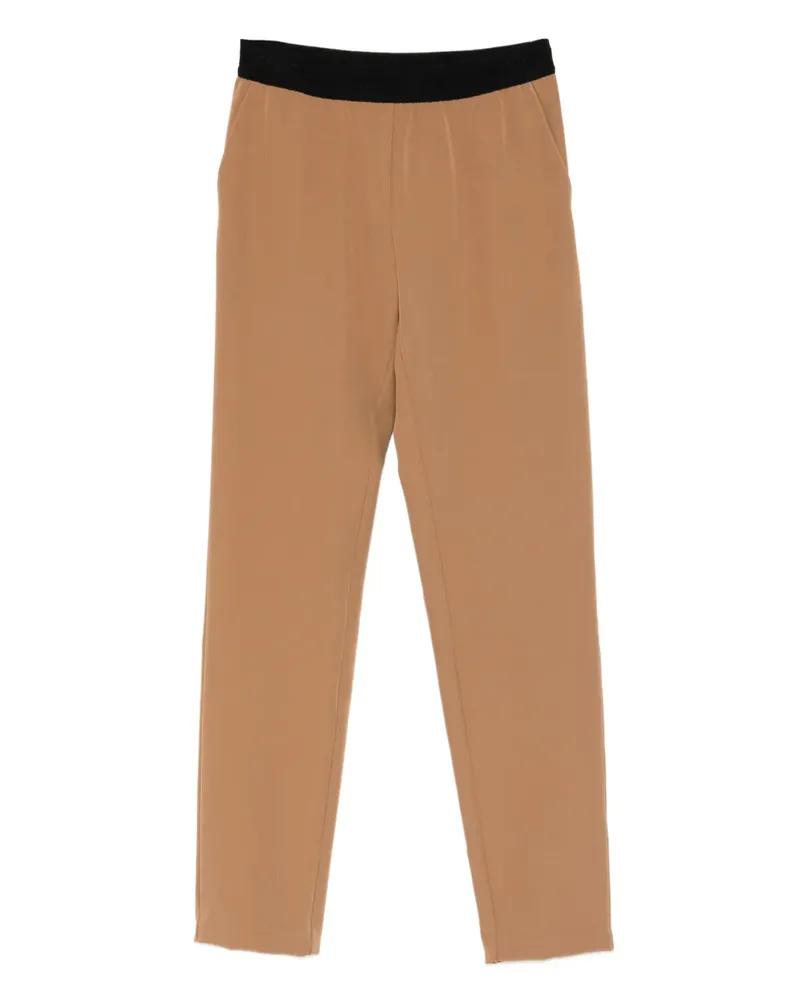 Ermanno Scervino elastic-waits trousers - Braun Braun