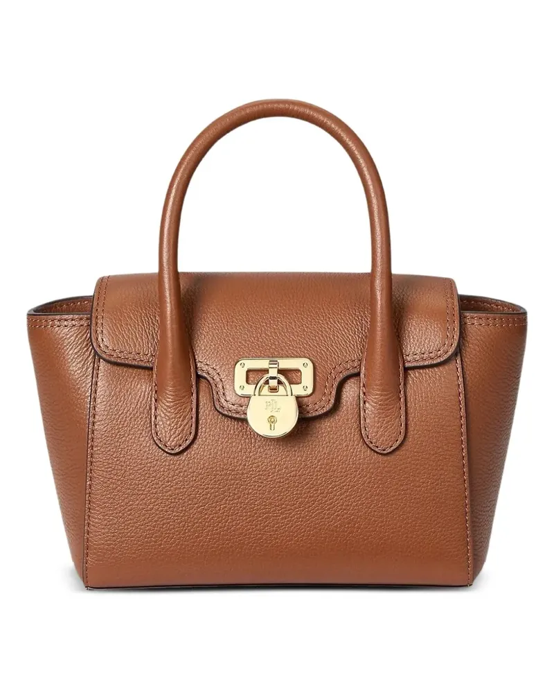 Ralph Lauren small top handle satchel - Braun Braun