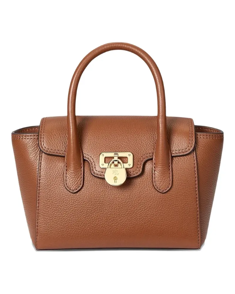 Ralph Lauren small top handle satchel - Braun Braun