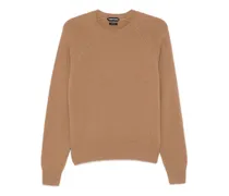 Kaschmirpullover mit Raglanärmeln - Nude